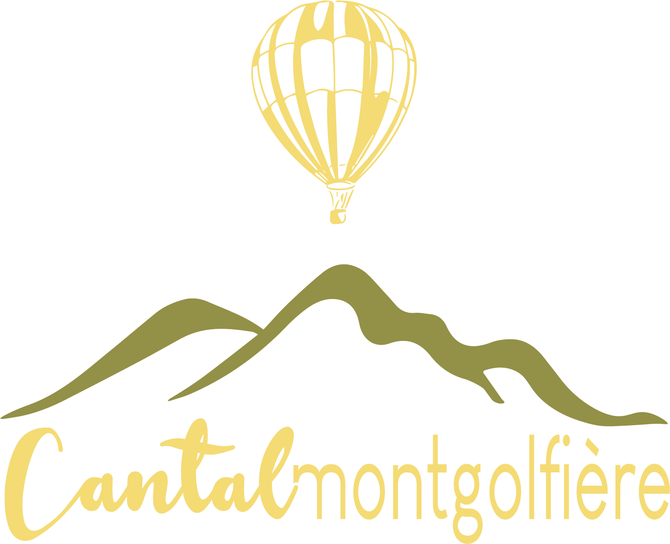 Logo secondaire cantal montgolfière